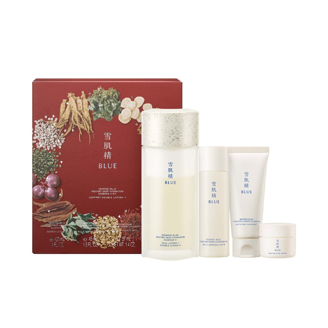 Sekkisei Blue Instant Deep Hydration Essence II Kit