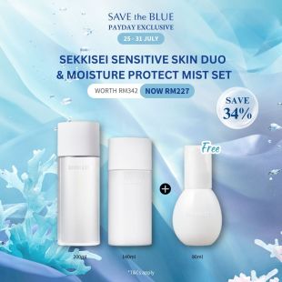 [25 - 31 July] Sekkisei Sensitive Skin Duo & Moisture Protect Mist Set